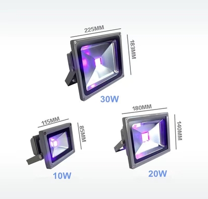 Ultraviolet van 365nm 395nm Zwart Licht voor het Certificaat van Ce RoHS van de Neonpartij