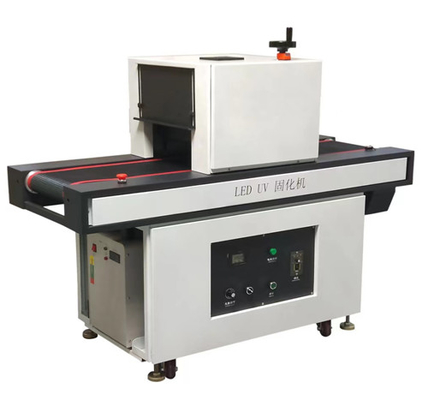 UV-LED-hardingsmachine Transportband Desktop Tunnel voor lijmcoatingharding