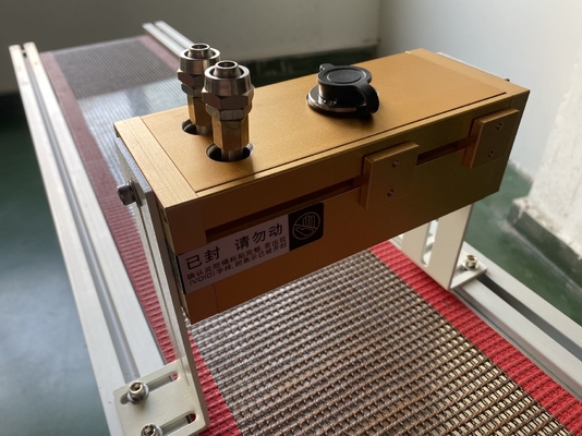 AC220V 365nm LED UV-curing systeem milieuvriendelijk met eenvoudige transporter Laboratorium UV-conveyor