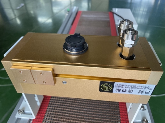AC220V 365nm LED UV-curing systeem milieuvriendelijk met eenvoudige transporter Laboratorium UV-conveyor