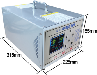 365nm 320W luchtgekoelde UV-LED-lineaire lichtbron voor industriële UV-hardingsystemen met hoge snelheid