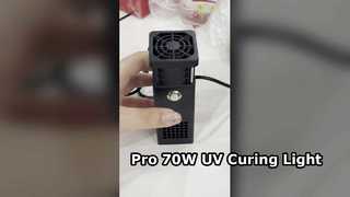 Professionele 70W LED UV-uithardende zaklamprecensie